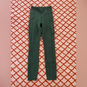 Green Lululemon Leggings!